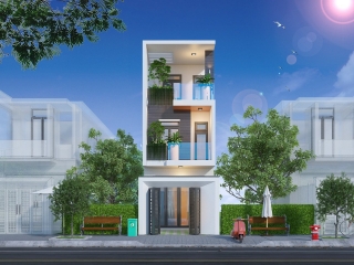 THIẾT KẾ NHÀ ĐẸP 3 TẦNG Ở BÌNH THẠNH