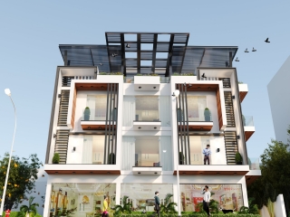 Top 10 mẫu nhà phố mặt tiền kết hợp kinh doanh đẹp nhất năm 2022 – 2023